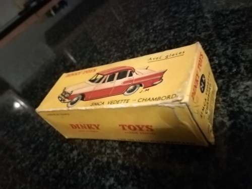 Dinky Toys Simca 24K empty box