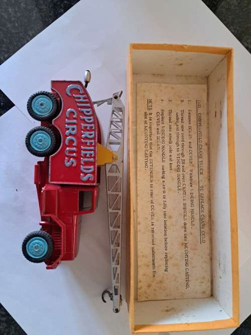 Corgi Chipperfields Crane truck No 1121