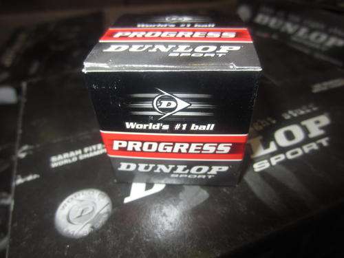 Box Dunlop Squash Balls (Red Progress)