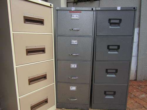 4 Drawer filing cabinets