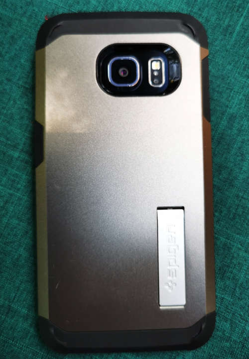 SAMSUNG GALAXY S6 EDGE 128GB - WITH SAMSUNG FAST CHARGER / CAR CHARGER & 2 COVERS