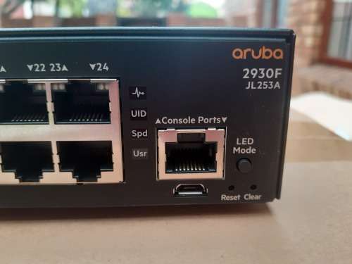 HPE ARUBA SWITCH