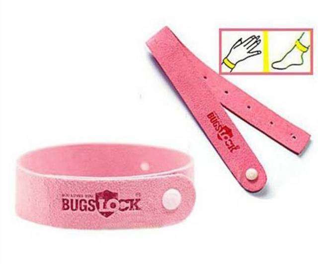 3x Mosquito Band for Kids in Pink