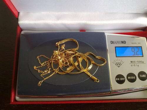 GOLD 9CT BROKEN CHAINS X 3