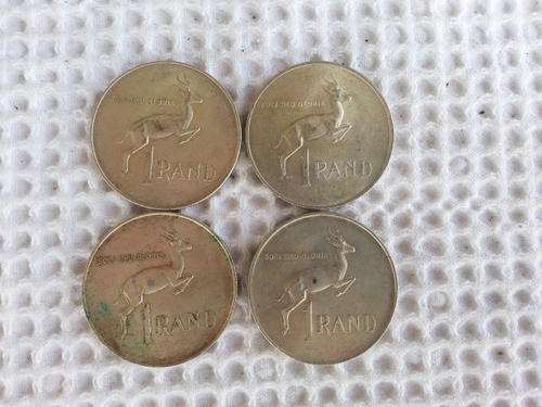 ONE RAND COINS X 4
