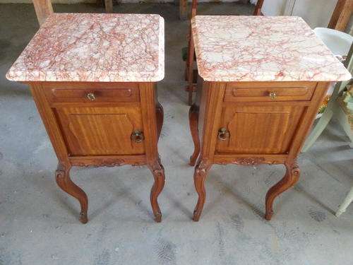 FRENCH MAHOGANY PEDESTALS 1890'S "VERY RARE"