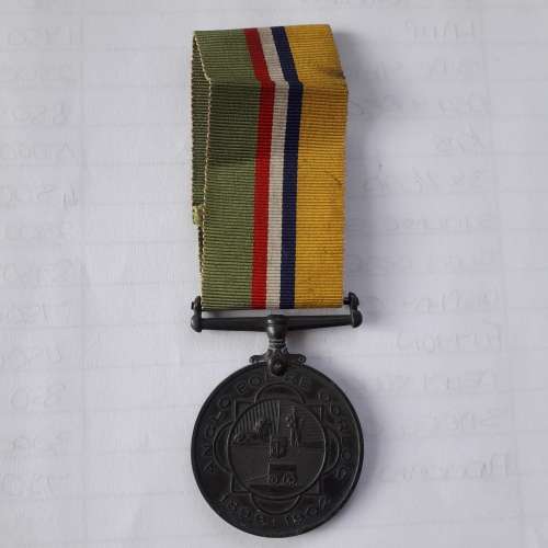 Anglo Boer War Medal: Burger J Combrinck