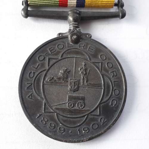 Anglo Boer War Medal: Burger J Combrinck