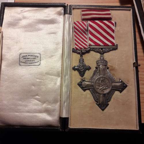 AIR FORCE CROSS 1918: LIEUT W E WATT
