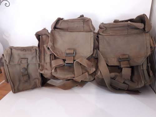 SADF Webbed Canvas Kit Bag