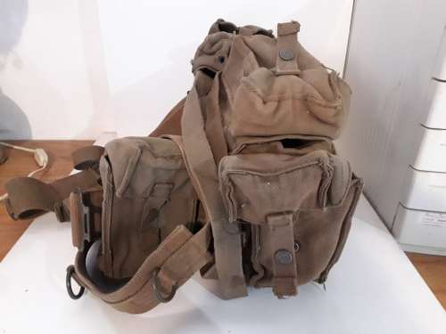 SADF Webbed Canvas Kit Bag