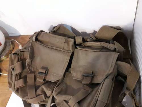 SADF Webbed Canvas Kit Bag