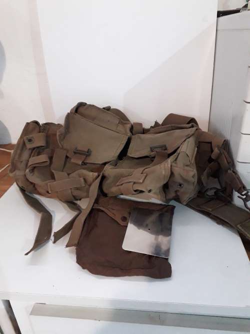 SADF Webbed Canvas Kit Bag