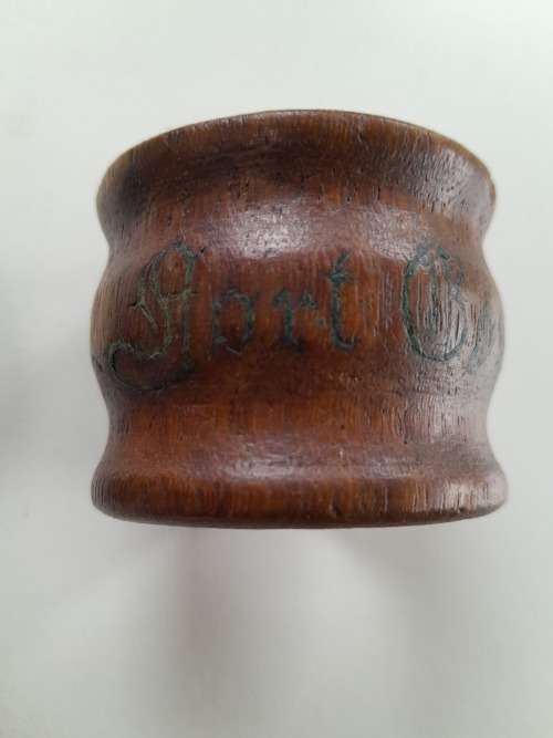 Boer War India Ford Govindgarh 6 x Serviette Rings `RARE