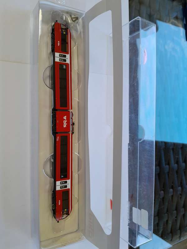Piko 40221 Swiss BLS Stadler GTW 2/6, Red, RABe 526 261, New, N Scale