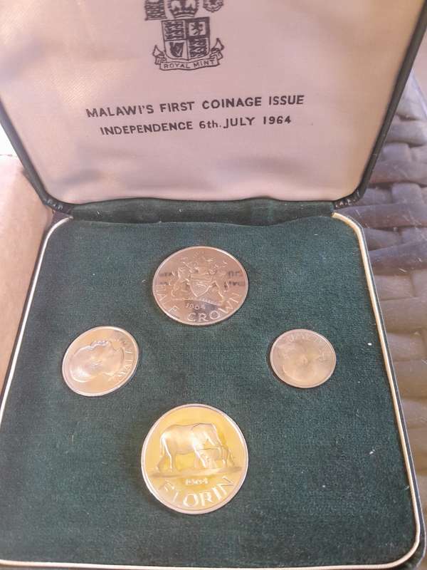 Malawi First Coinage Isue 1964