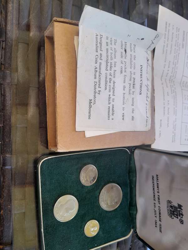 Malawi First Coinage Isue 1964