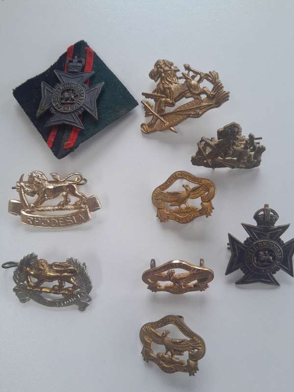 Rhodesia Military Police Badges