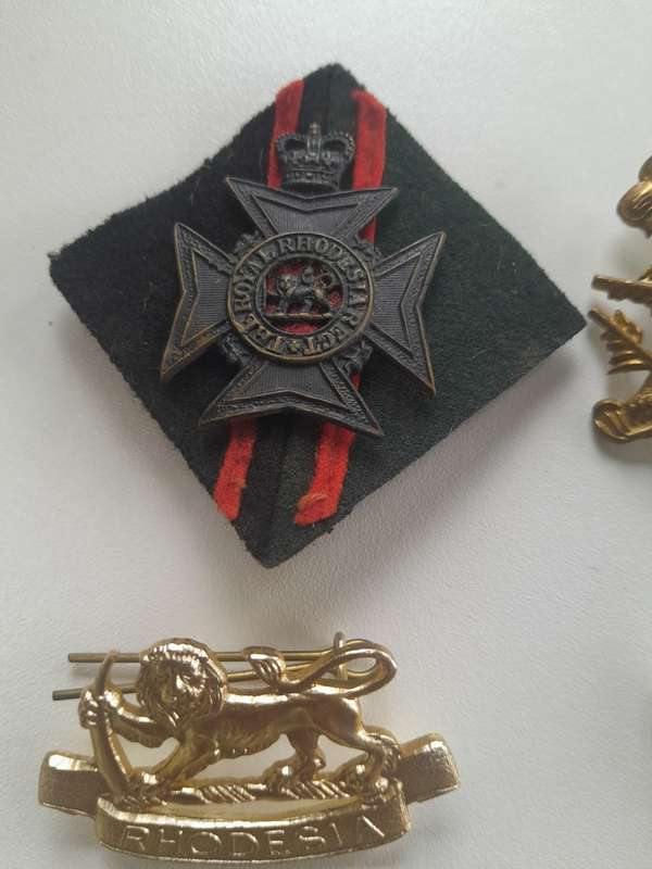 Rhodesia Military Police Badges
