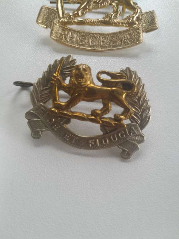Rhodesia Military Police Badges