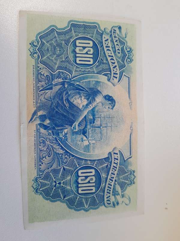 1914 Centavos 10 Mozambique