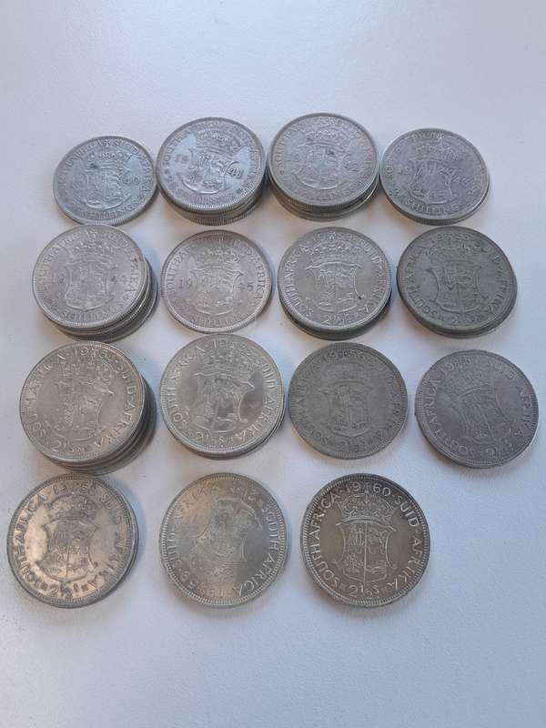 Two & Half Shillings x 32 Coins