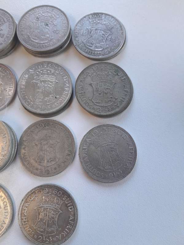 Two & Half Shillings x 32 Coins
