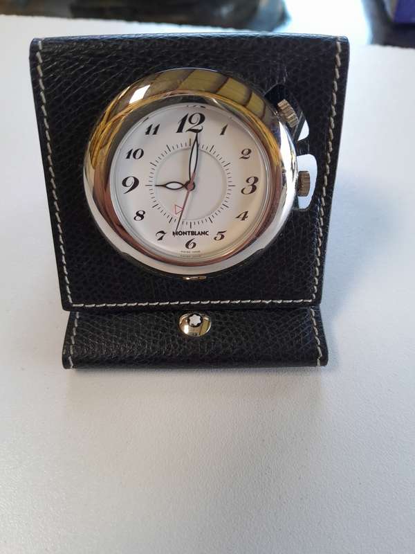 MONT BLANC TRAVEL CLOCK