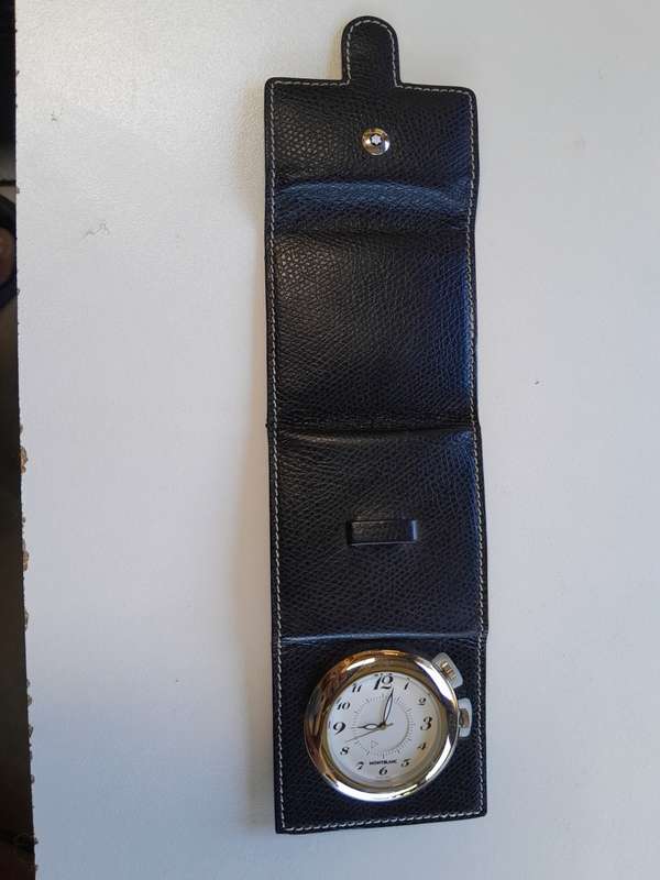MONT BLANC TRAVEL CLOCK