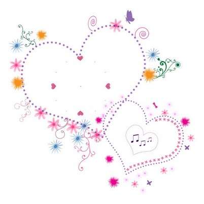 Silk Ribbon Embroidery Prints-Pink Clock