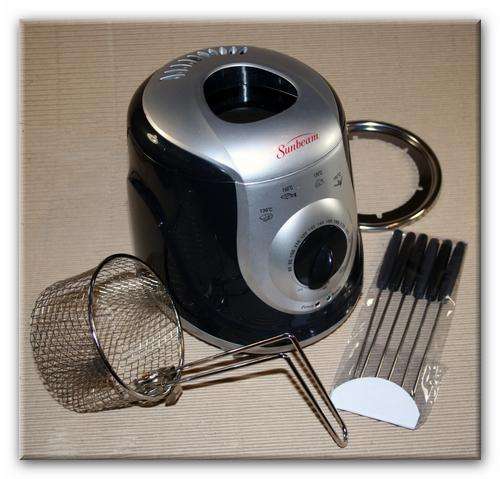 Sunbeam Deep Fryer & Fondue Set. 1L. Reliable High Quality!