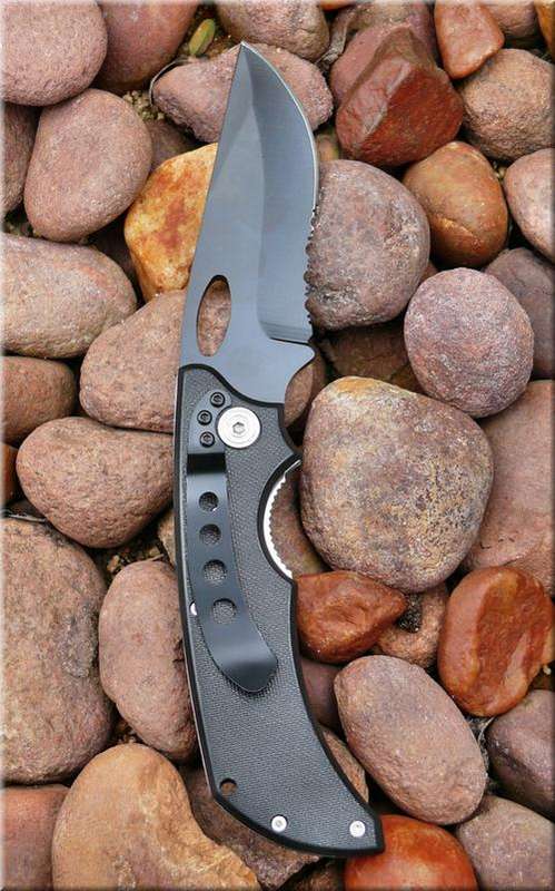 Skeletal shaped, Talon Blade Multi Purpose knife in 420Hc stainless steel