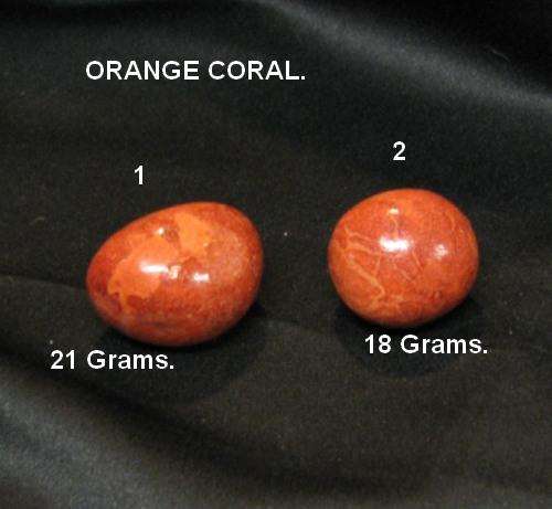 ORANGE CORAL TUMBLES