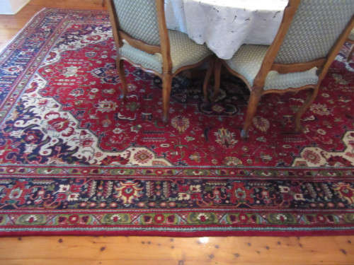 Large vintage Kashan presian Rug