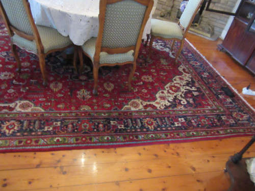 Large vintage Kashan presian Rug