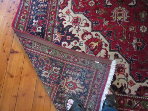 Large vintage Kashan presian Rug