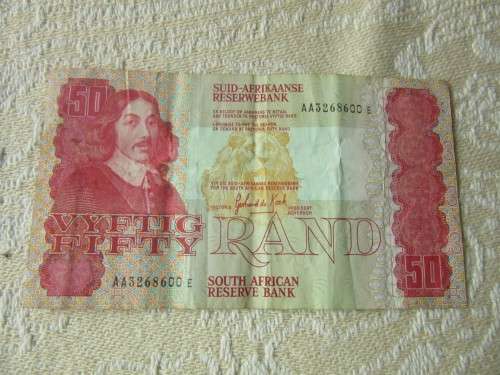 R50 SARB NOTE AS PER PICS