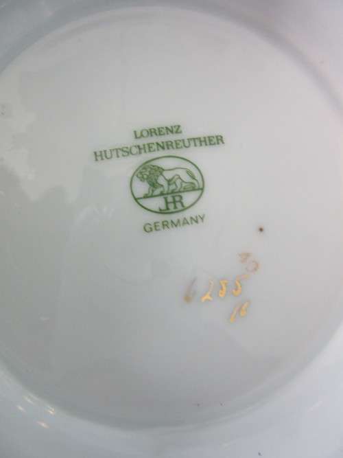 Hutschenreuther Porcelain Pattern : Large Tea Pot and Lid