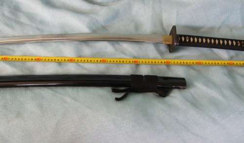A Beautiful Japanese Samurai Katana ( Battle sword) - very high quality -old reproduction -