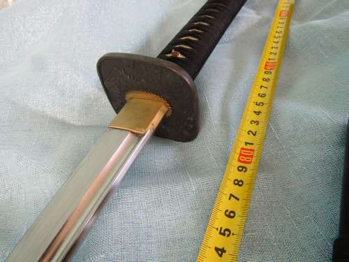 A Beautiful Japanese Samurai Katana ( Battle sword) - very high quality -old reproduction -