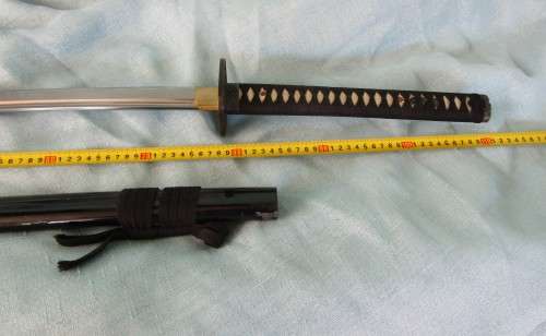 A Beautiful Japanese Samurai Katana ( Battle sword) - very high quality -old reproduction -