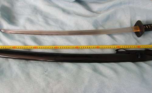 A Beautiful Japanese Samurai Katana ( Battle sword) - very high quality -old reproduction -