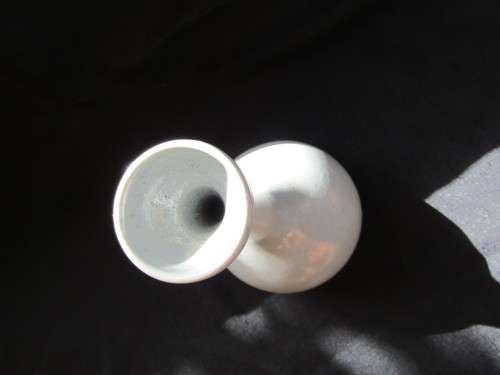 Unconfirm -  Chinese celadon glazed-  oriental tapered vase with gourd base posible 18th -19th centu