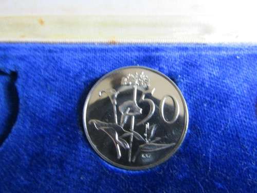 Uncirculated RSA mint 1968 50c