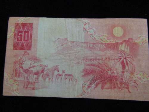 SA R50 Note Gerhard De Kock