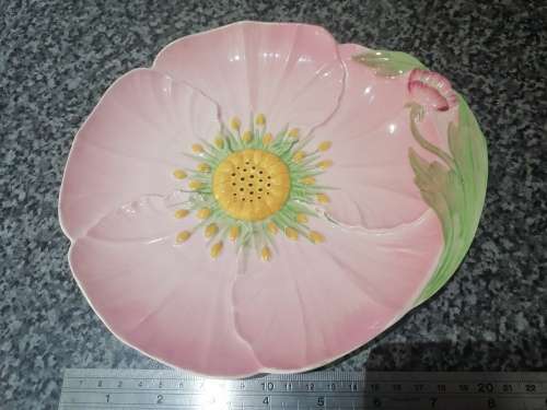 A Rare Carlton ware Pink Buttercup  Large Plate/ Cake plate  / under plate  - Circa 1934-1936