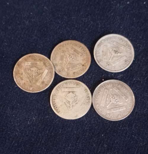 A lot of 5 George v tickeys