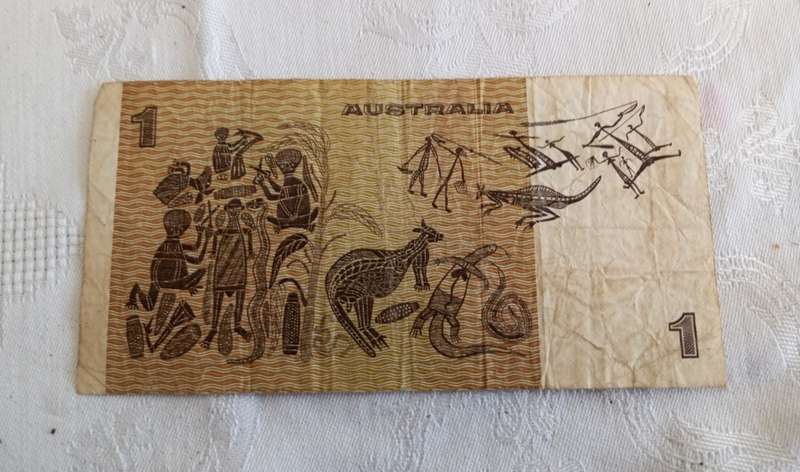 Australia one dollar 1976 Elizabeth head