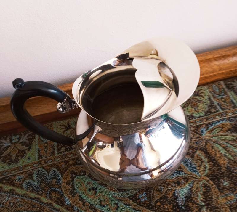 A beautiful Edwardian styled silver plate water jug