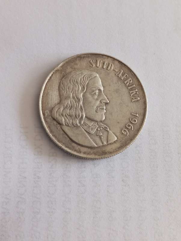 A SA R1 coin Afrikaans scrip coin